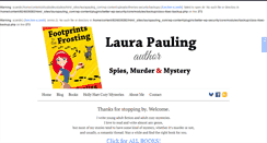Desktop Screenshot of laurapauling.com
